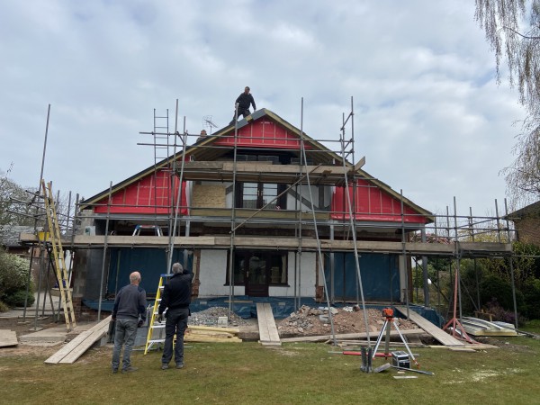 Upper story construction