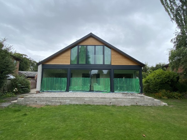 Glass installation complete